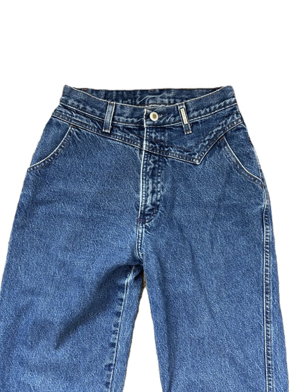 Vintage Rockies Asymmetrical Design Jeans Medium wash 5